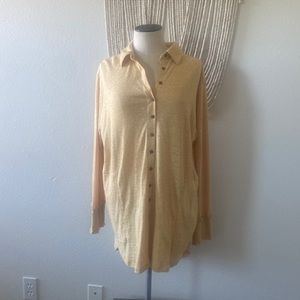 NWT long sleeve free people dress/coverup